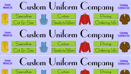 eshop at Custom Uniform Company's web store for Made in America products